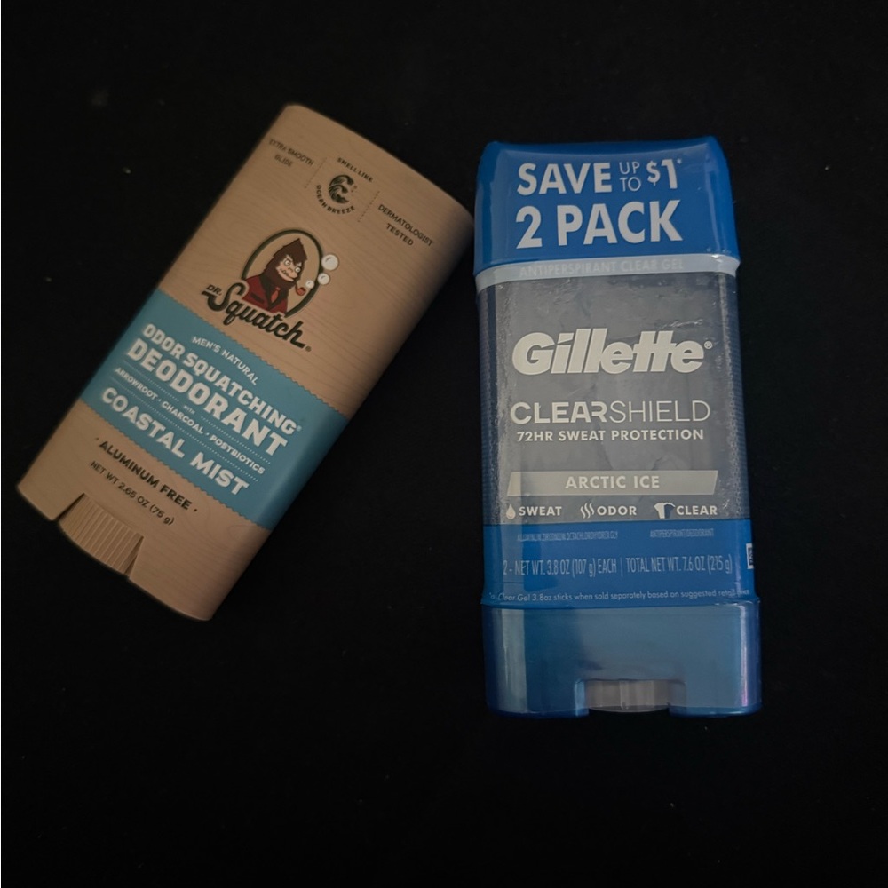 Gillette Arctic Ice Deodorant 2 Pack - Blue